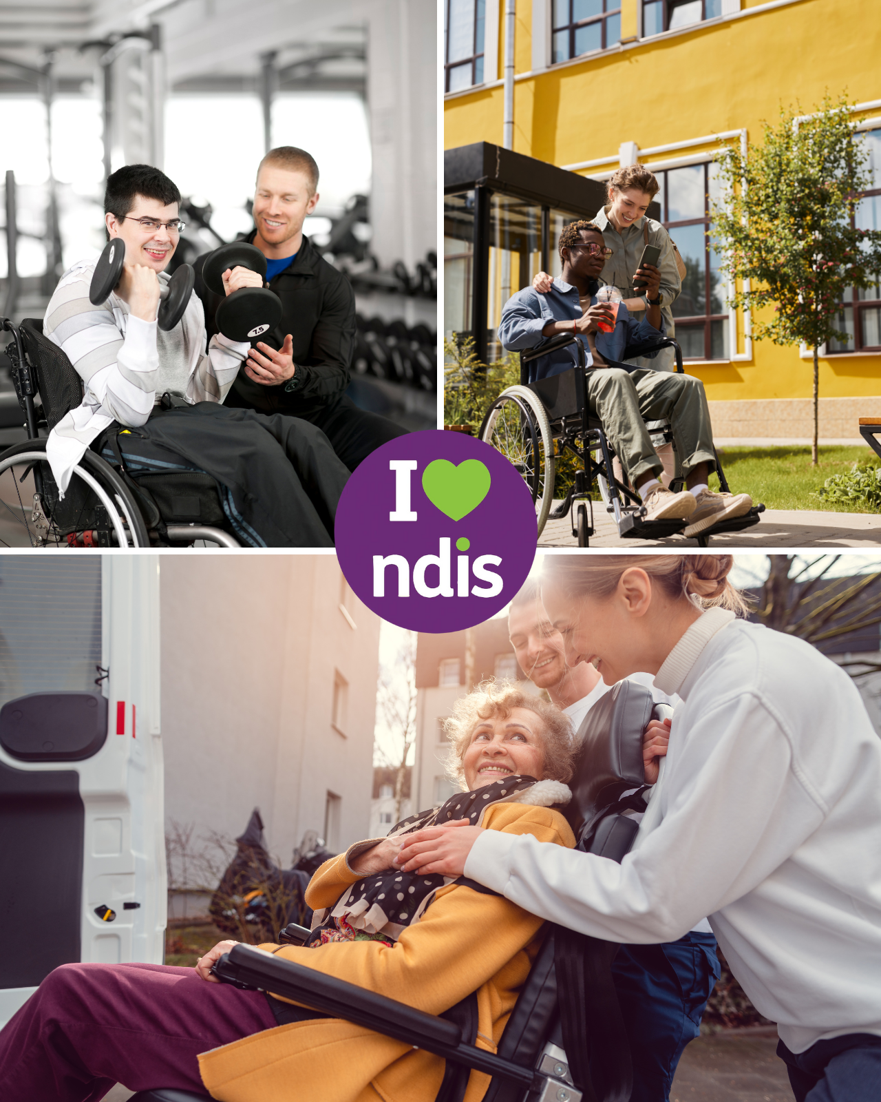 I Love NDIS Graphic